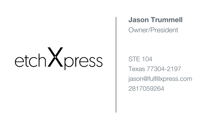 etchXpress Digital Business Card